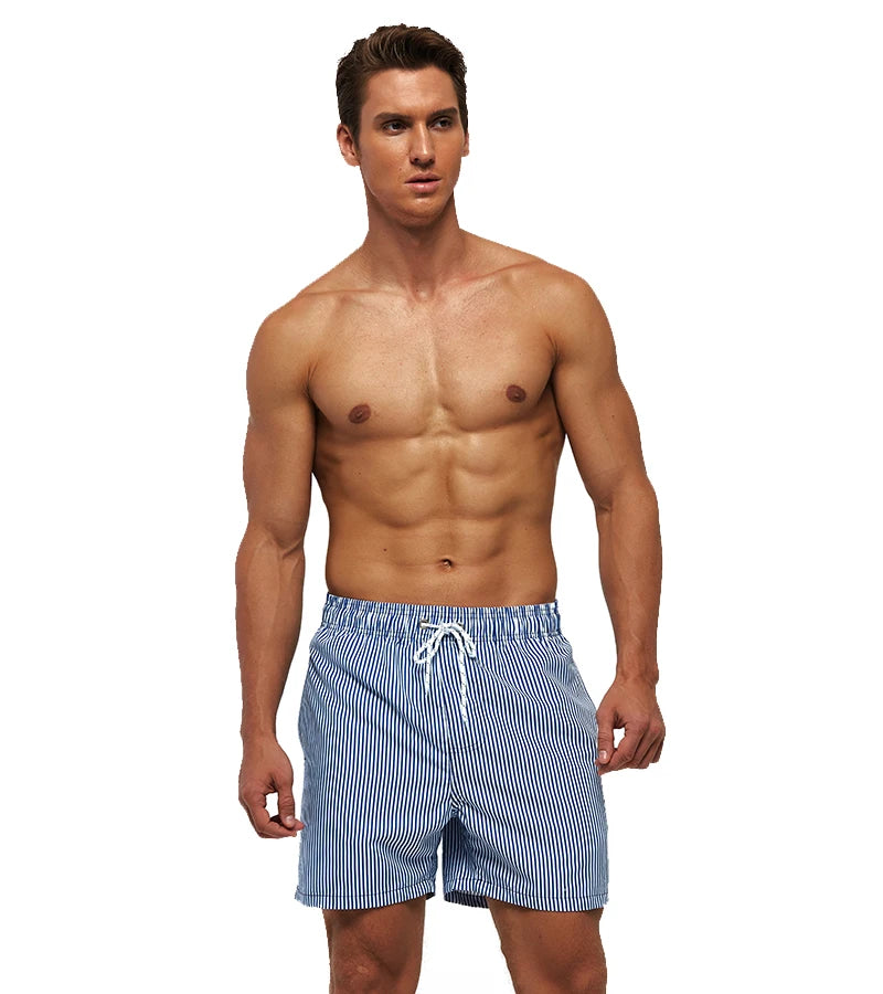 Datifer Pantaloncini Estivi Da Uomo Con Stampa Da Spiaggia E Surf Asciugatura Rapida Con Tasche