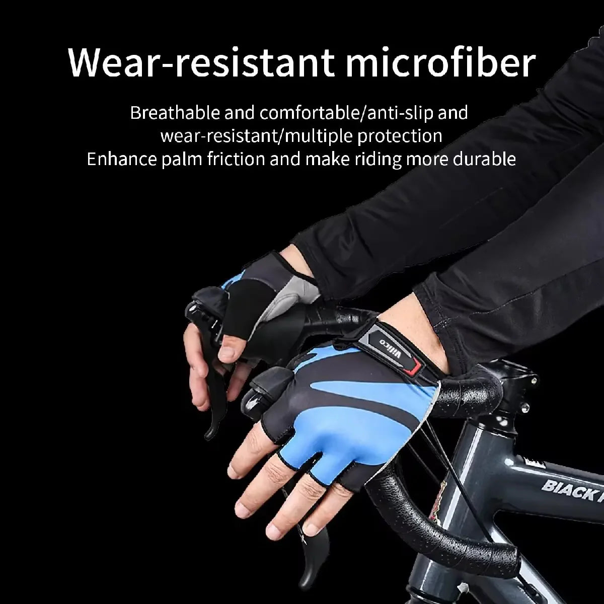 Guanti Da Ciclismo Estivi Mezze Dita Donna Traspiranti Per Assorbimento Urti MTB Accessori Da Ciclismo