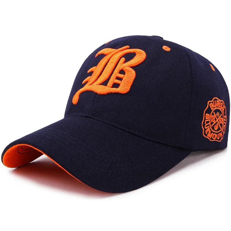 Berretto Baseball Unisex Cotone Estivo con Ricamo Snapback Protezione Solare Adulti