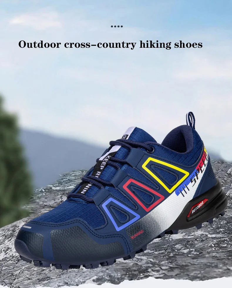 Scarpe Da Trekking All'aperto Unisex Antiscivolo Con Lacci Leggere Per Allenamento Tattiche Da Uomo Ciclismo Casual