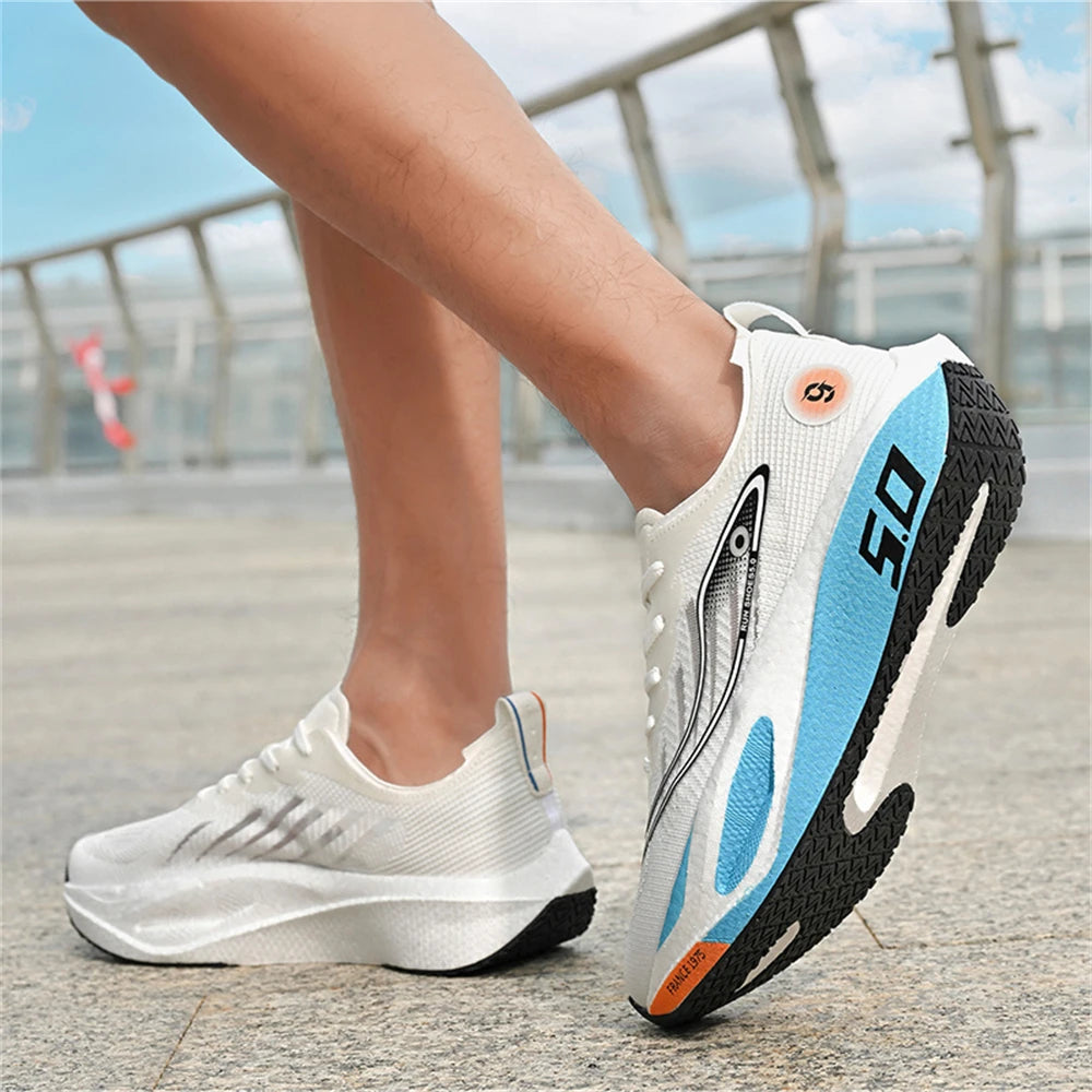 Scarpe Da Corsa Unisex Per Uomo E Donna Con Piastra In Carbonio Ammortizzanti Per Maratona Allenamento Atletica Leggera