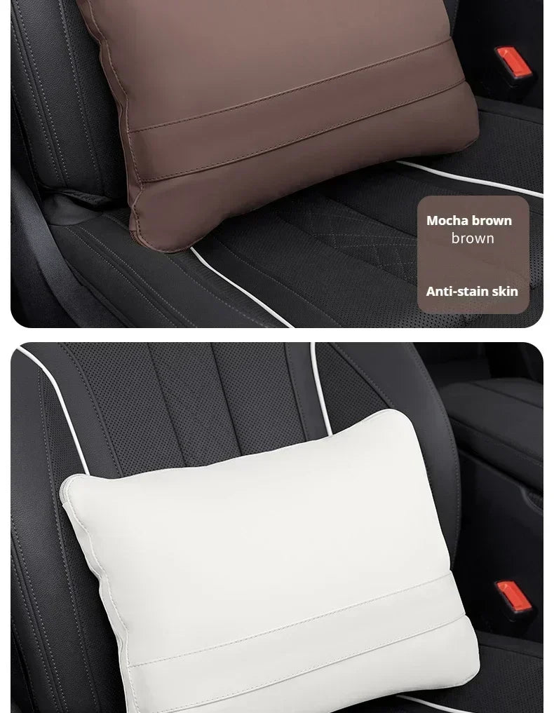Cuscino Lombare Pieghevole Multifunzionale Per Auto Con Cuscino Trapuntato E Coperta Interna