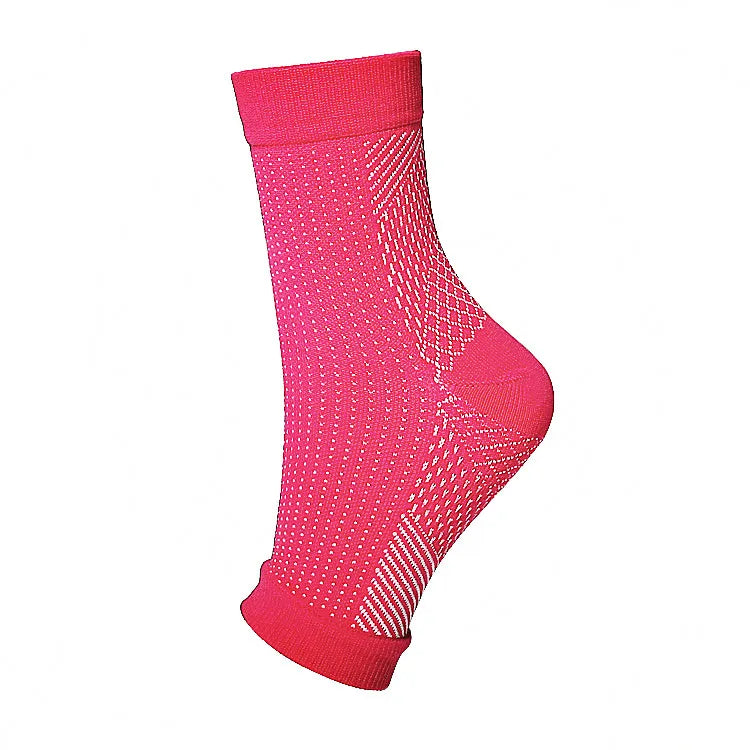Calzini Sportivi Uomo Caviglia Alta Compressione Con Protezione Per Corsa Cotone Nylon Stile 41