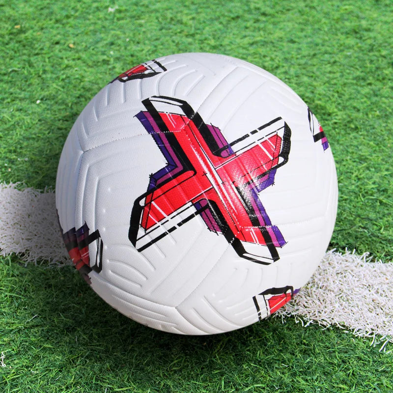 Pallone Da Calcio PU Taglia 5 Per Allenamento Eventi Europei Controllo Resistenza Professionale