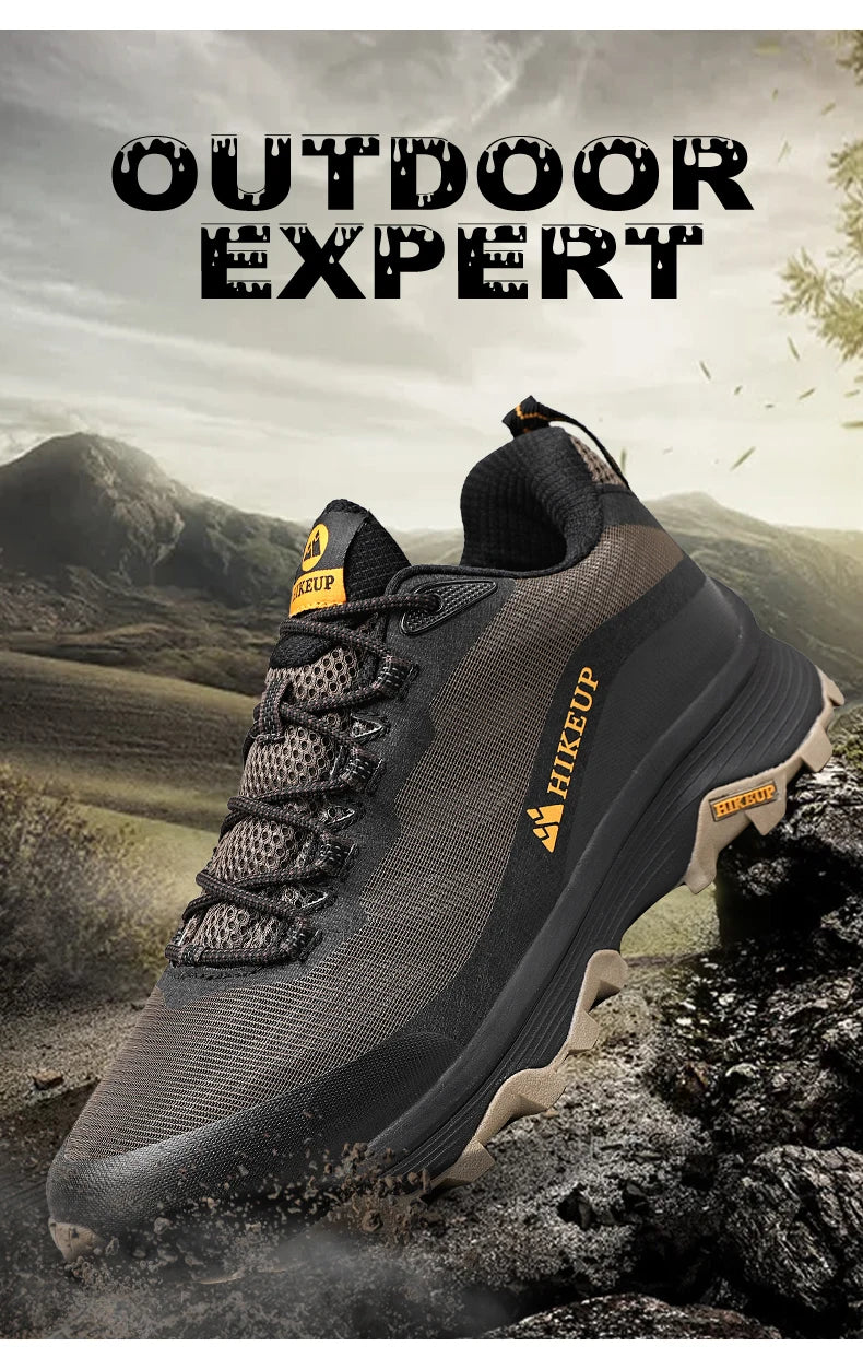 HikeUp Scarpe Da Corsa All'aperto Antiscivolo Uomo Donna Per Trekking Escursionismo Campeggio Comfort Sneakers