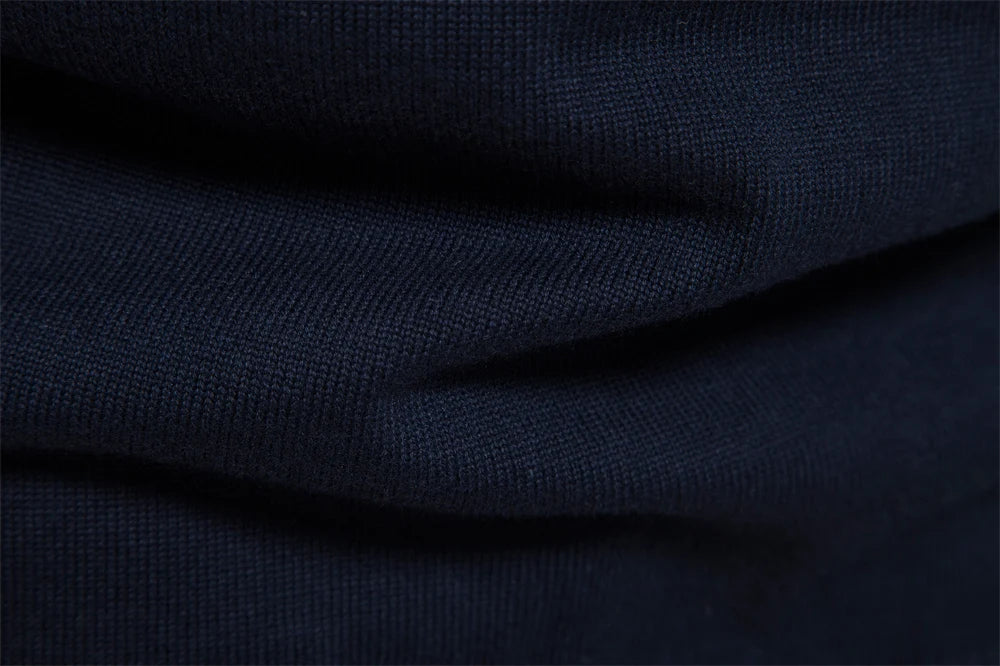 Maglione Uomo Cotone AIOPESON Zip Quarti Collo Lupetto Morbido Elasticizzato Inverno Per Uomo Stiloso