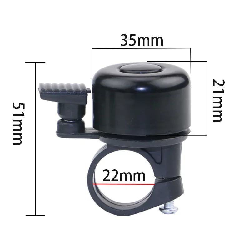 Campanello Per Bicicletta MTB Anello Manubrio In Alluminio Avvertimento Sicurezza Ciclismo Montagna Accessori Clacson