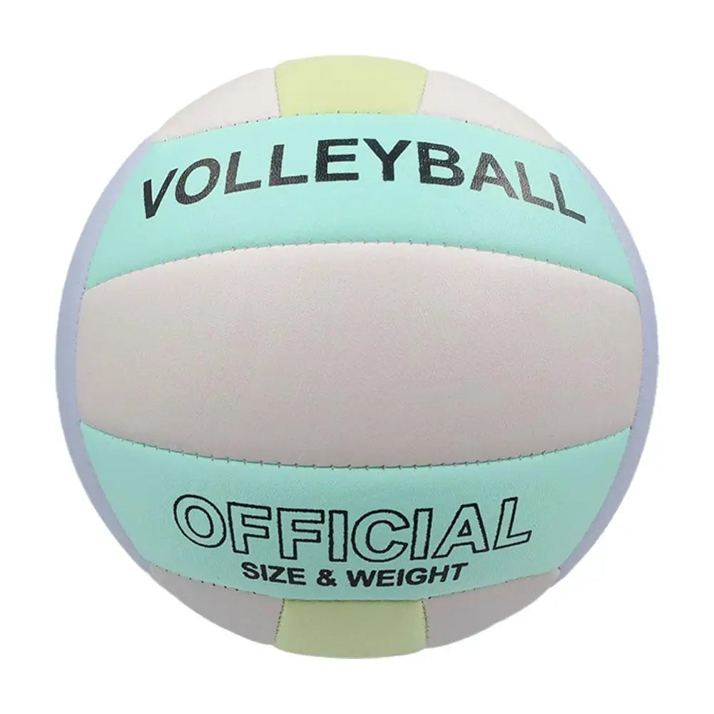 Nuovo Pallone Da Pallavolo Ufficiale Misura 5 Per Allenamento Indoor Outdoor Beach Volley Principianti Spedito Sgonfio