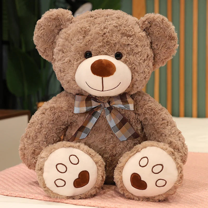 Orso Peluche Con Papillon Kawaii 35 50 60 Cm Cuscino Morbido Per Bambini Ragazze Regalo Perfetto Per Bimbi E Ragazze