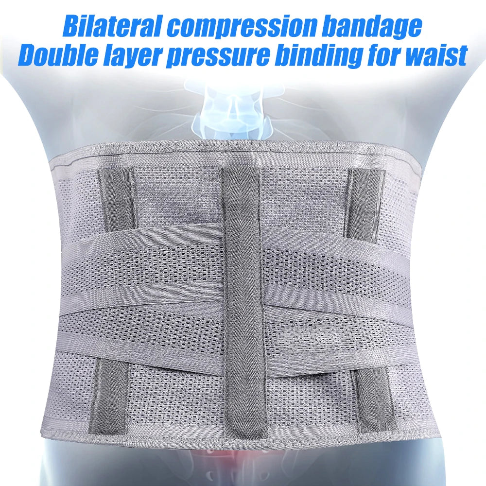 Tutore Lombare Regolabile Traspirante Per Mal Di Schiena Con Ernia Del Disco Sciatica E Artrite Per Uomini E Donne