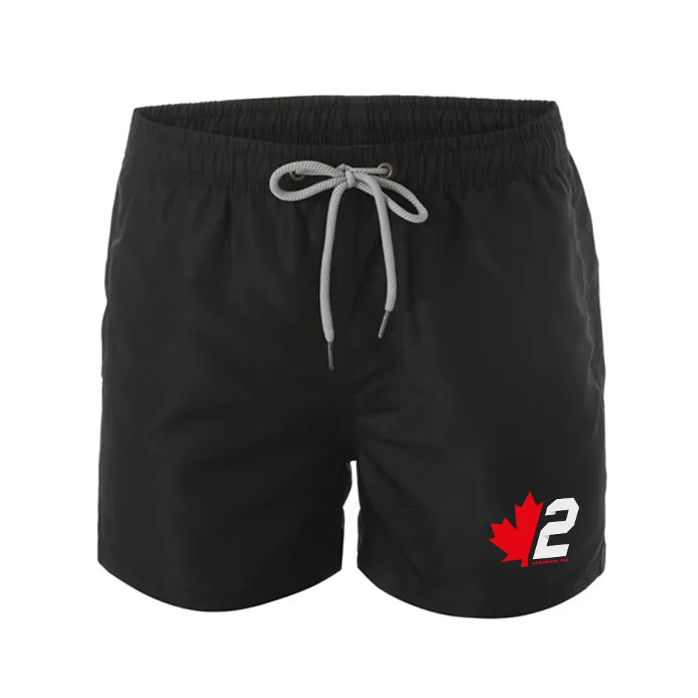 Costume Da Bagno Uomo Pantaloncini Da Spiaggia In Poliestere Con Rete Interna Surf 2025 Sexy Nuoto