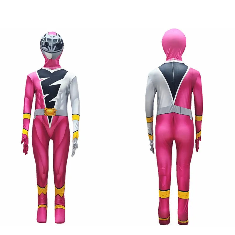 Anime Cosplay Ranger Knight Dragon Team Costume Cosplay Tuta Festa di Halloween Cosplay Vestito di Carnevale di Halloween Regali di Natale