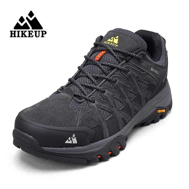 Hikeup Scarpe Trekking Da Uomo Traspiranti Con Lacci Ammortizzate Per Esterno E Arrampicata