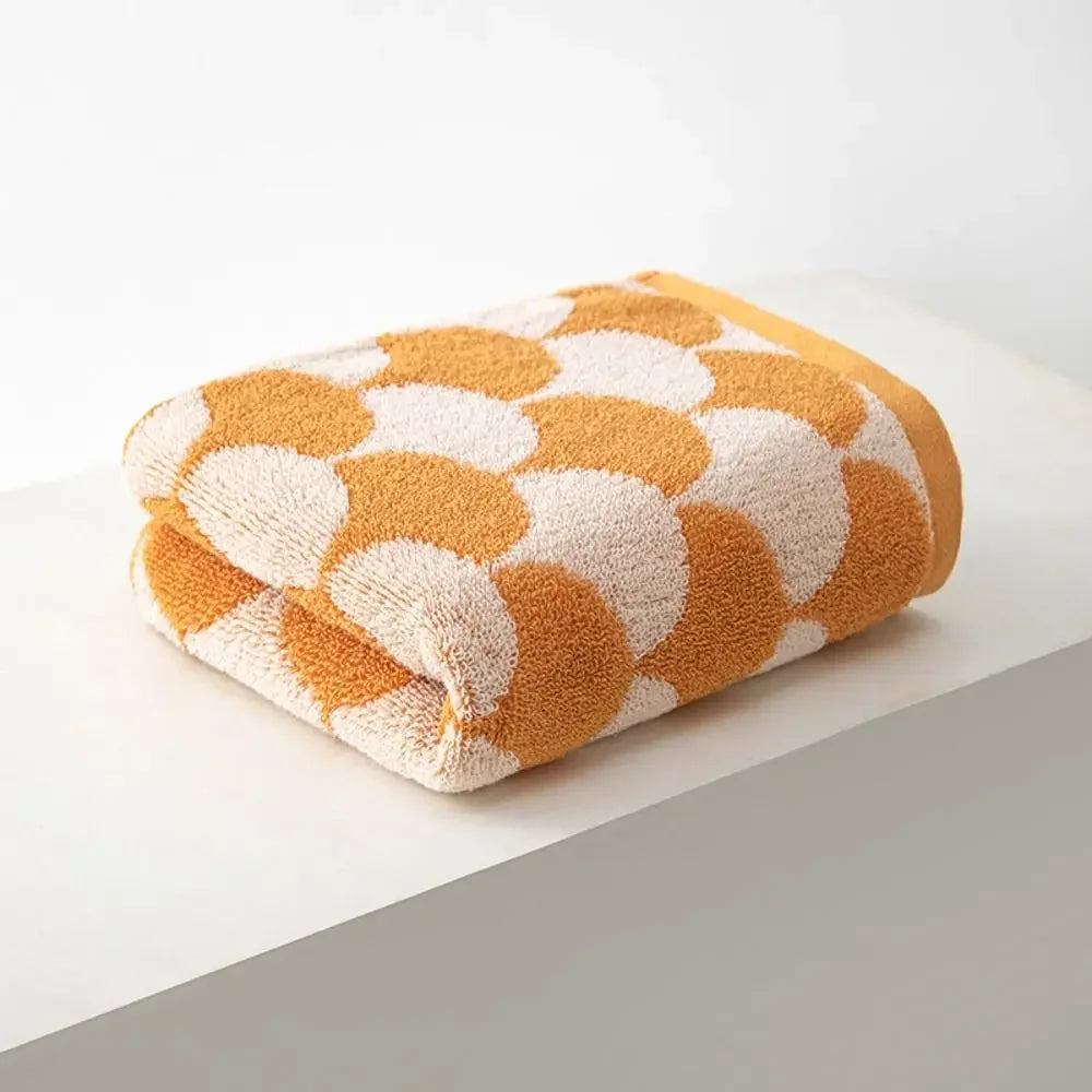 Asciugamani Viso Cotone Puro Ispessiti Ampliati Morbidi Premium Per Adulti Bagno
