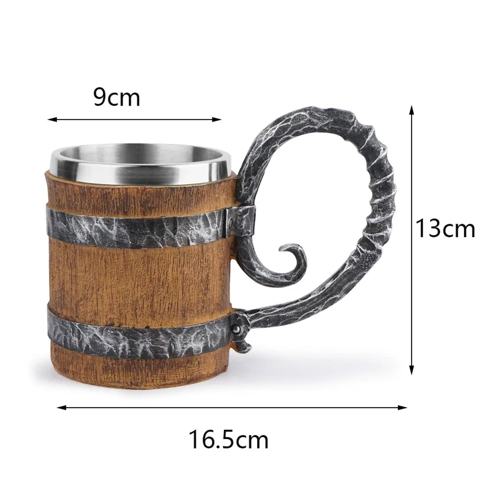 Barile In Legno Per Whisky 3L Con Tappo Rubinetto E Supporto Dispenser Per Cocktail E Appassionati
