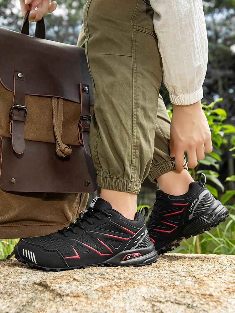 Scarpe Da Trekking Da Uomo Impermeabili Antiscivolo Per Tutti I Terreni Campeggio Allenamento Ciclismo