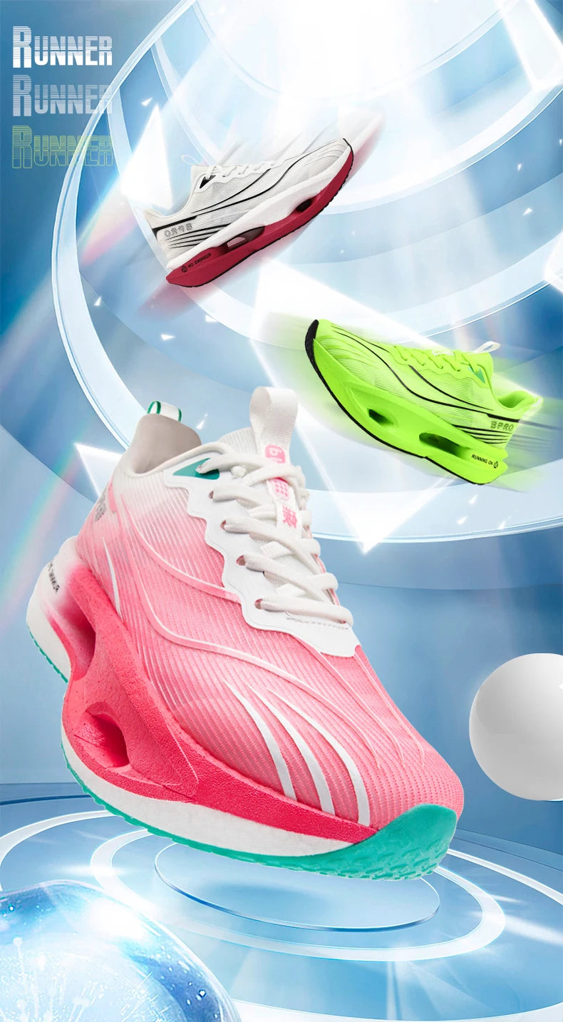 Scarpe Da Corsa Unisex Leggere Traspiranti Carbon Board Specialità Maratona Scarpe Da Ginnastica Sportive
