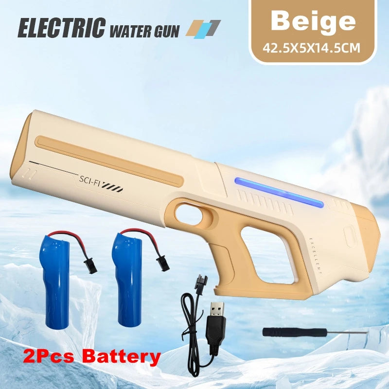 Pistole Ad Acqua Elettriche Con Serbatoio Spruzzi Automatici Per Adulti E Ragazzi Estivo Giocattolo