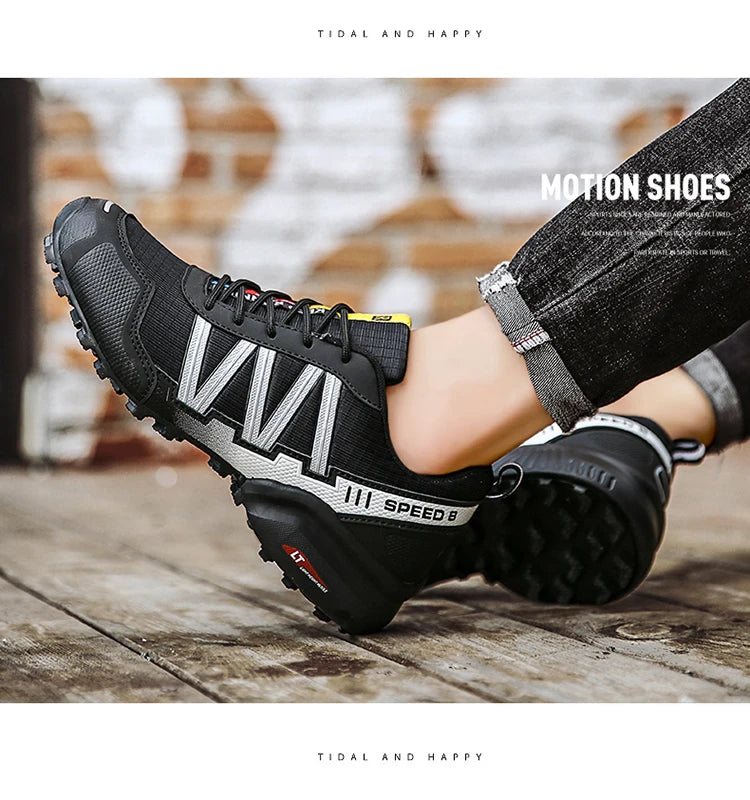 Scarpe Da Ginnastica Da Ciclismo Mountain Bike E Trekking Da Uomo Stile Classico Per Esterno All Aperto Traspiranti