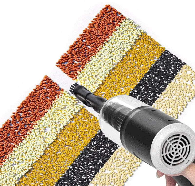 Aspirapolvere Senza Fili Per Auto 9000 Pa Potente Ricarica USB Portatile Umido E Secco Per Casa