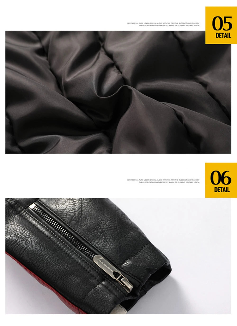 Dimusi Giacche Invernali Uomo In PU Stile Moto Vintage Cerniera Ecopelle Biker Con Cappuccio Nero Blu Rosso Vino