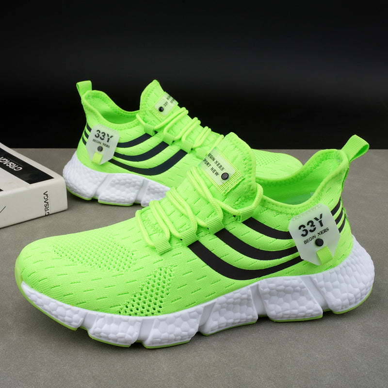 Scarpe Da Ginnastica Uomo Traspiranti Da Corsa Comode Sneakers Sportive Con Plateau In Stile Classico Casual