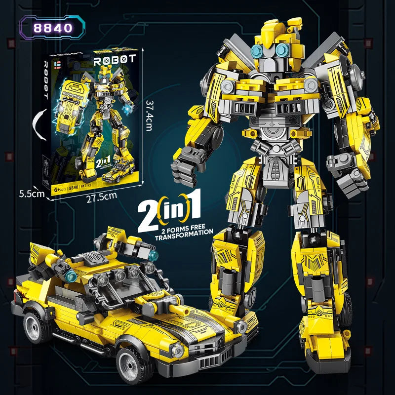 Autobots Decepticons Trasformazione Robot Mattoni Per Bambini Educativo Giocattolo Regalo Compatibile Con Lego Età 14