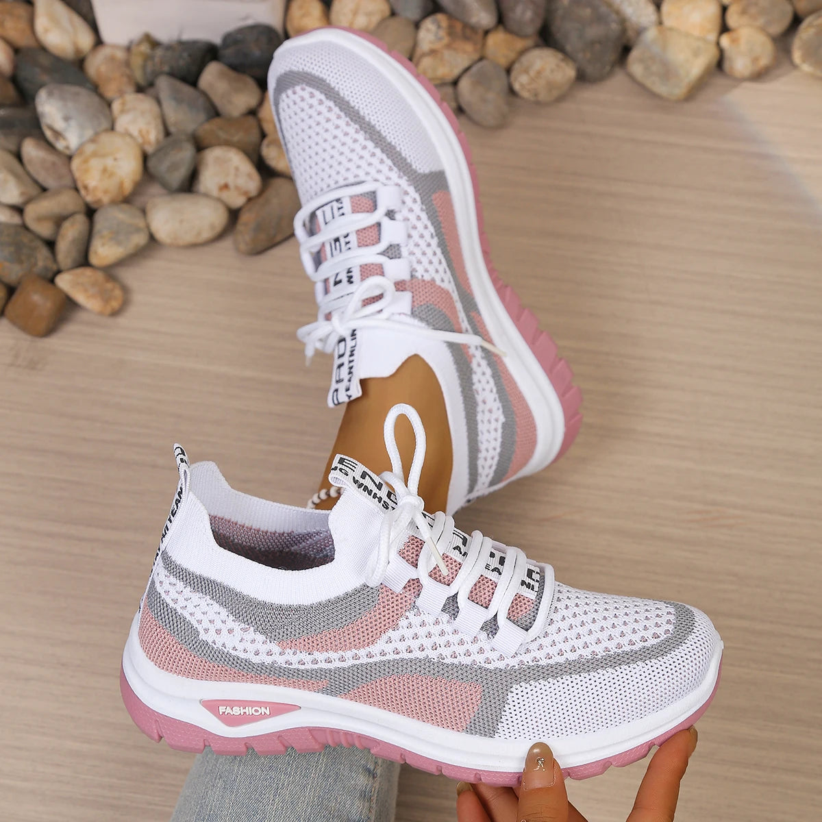 Scarpe Da Donna Estate 2026 Sneaker Casual Nuovo Stile Bicolore Scarpe Da Lavoro Versatili E Alla Moda