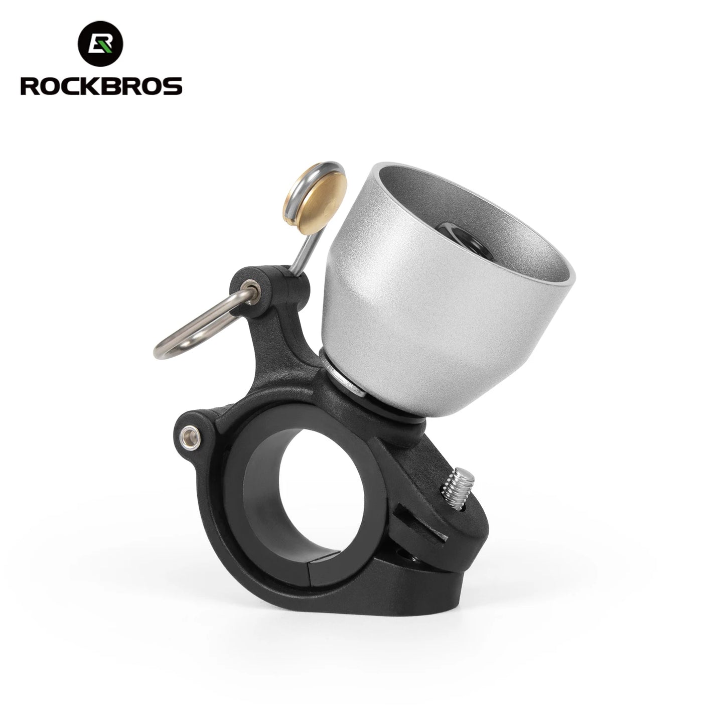 RockBros Campanello Per Bicicletta Compatto In Rame Impermeabile Avvertimento Sonoro Mini Campanello Per Clacson