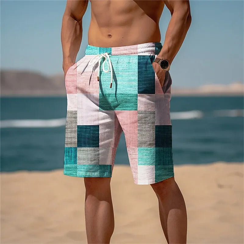 Pantaloncini Da Spiaggia 3D Patrick Star Anime Asciugatura Rapida Per Uomo E Donna Abbigliamento Estivo Hip Hop