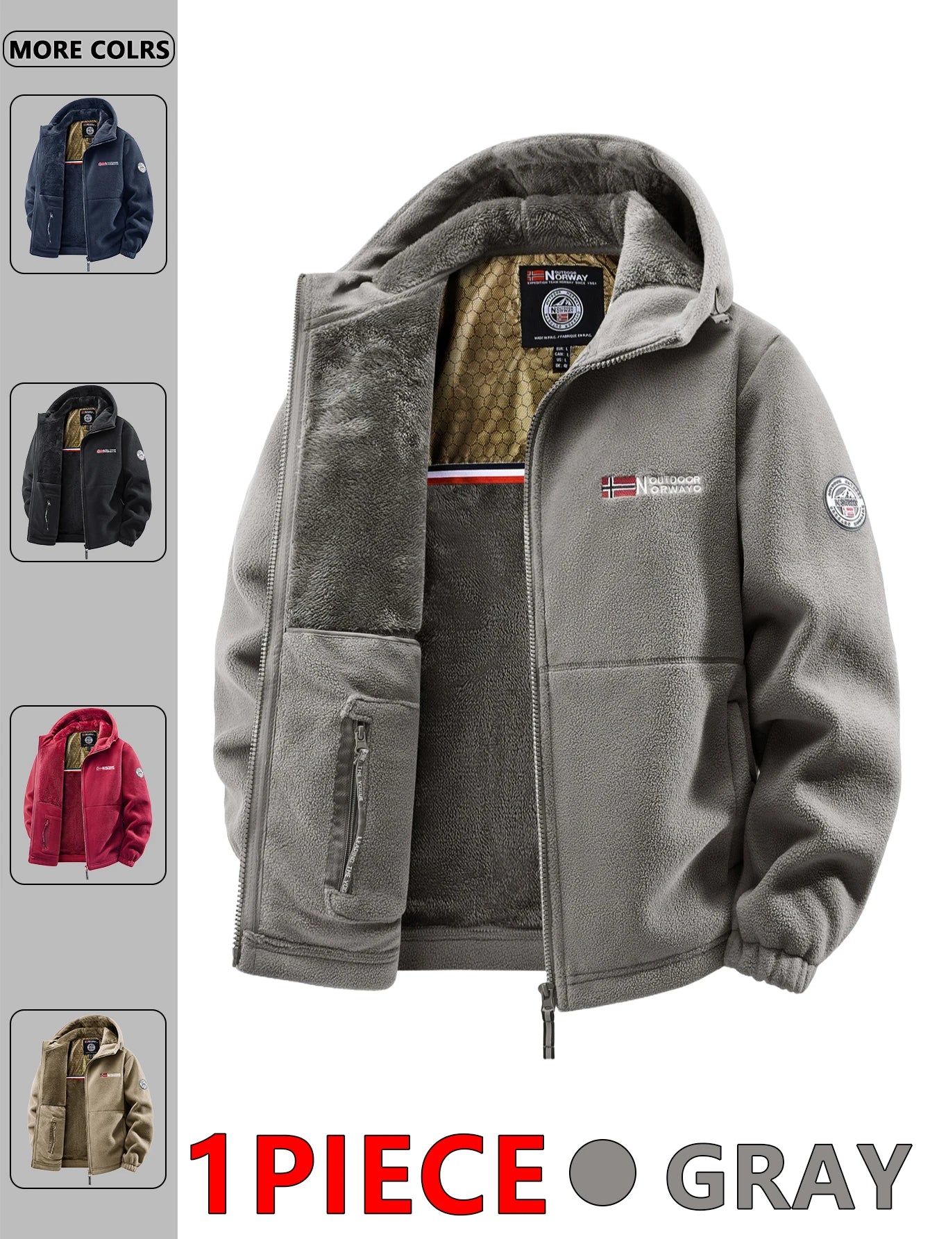 Giacca Con Cappuccio Da Uomo Per Esterno Autunno Inverno Versatile Abbigliamento Streetwear Per Viaggi Pendolarismo