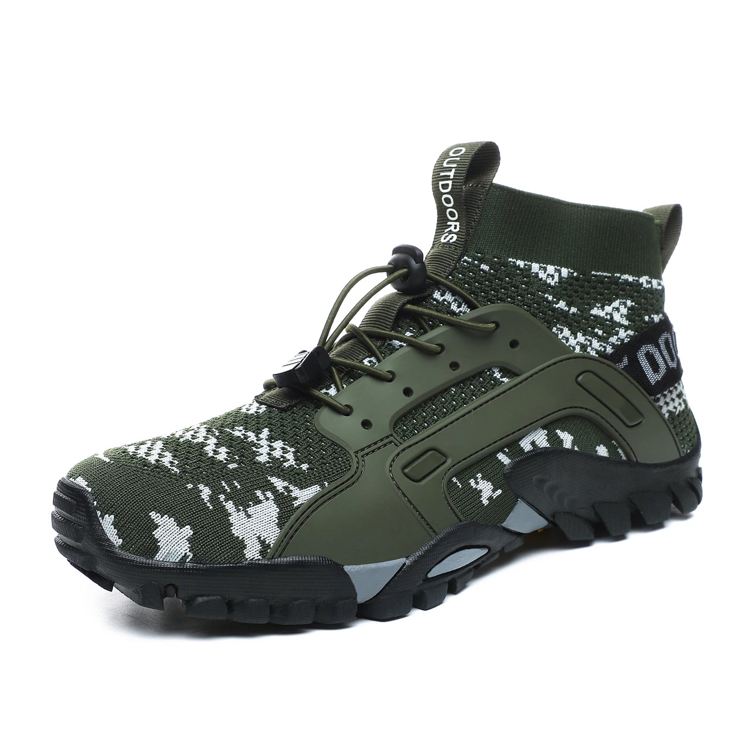 Scarpe Da Acqua Alte Uomo Ad Asciugatura Rapida Traspiranti In Mesh Antiscivolo Per Trekking E Arrampicata Slip On