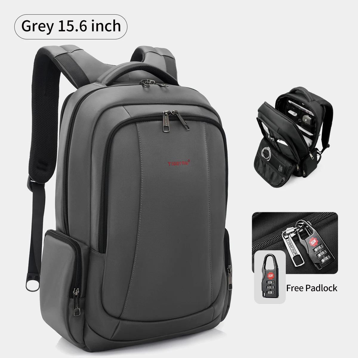 Tigernu Zaino Da Uomo In Nylon 14 15.6 17.3 Pollici Per Laptop Zaino Da Scuola E Viaggio