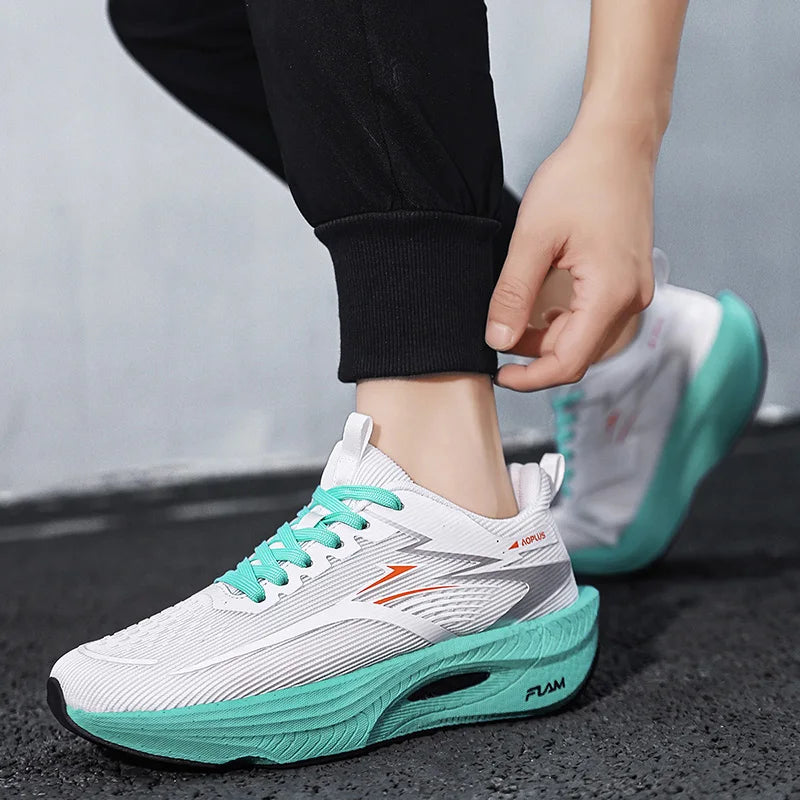 Scarpe Sportive Unisex Con Piastra In Carbonio Ammortizzanti Per Camminata Corsa Maratona Atletica Uomo Donna