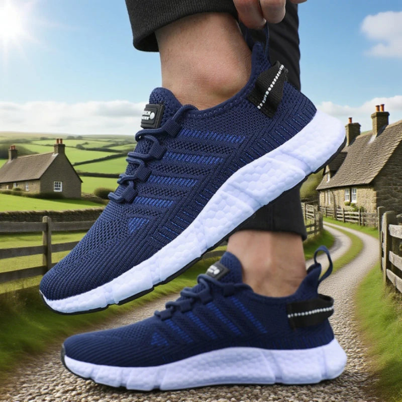 Scarpe Da Uomo In Rete Design Unico E Innovativo Sneakers Leggere Comode Per Esterni Jogging Da Tennis