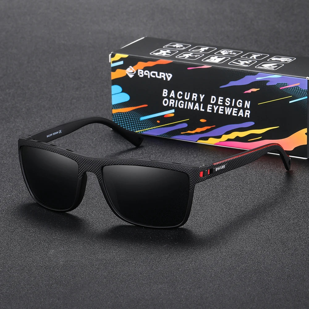Occhiali Da Sole Sportivi Quadrati Polarizzati UV400 Unisex Per Uomo E Donna Ideali Per Escursionismo Confortevoli