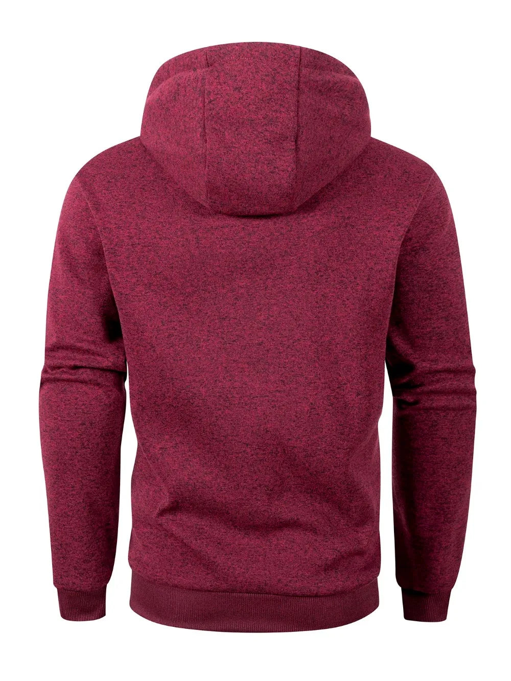 Felpe Con Cappuccio Da Uomo Autunnali Giacca Con Cerniera Maniche Lunghe Tinta Unita Sportivo Da Esterno Slim Fit