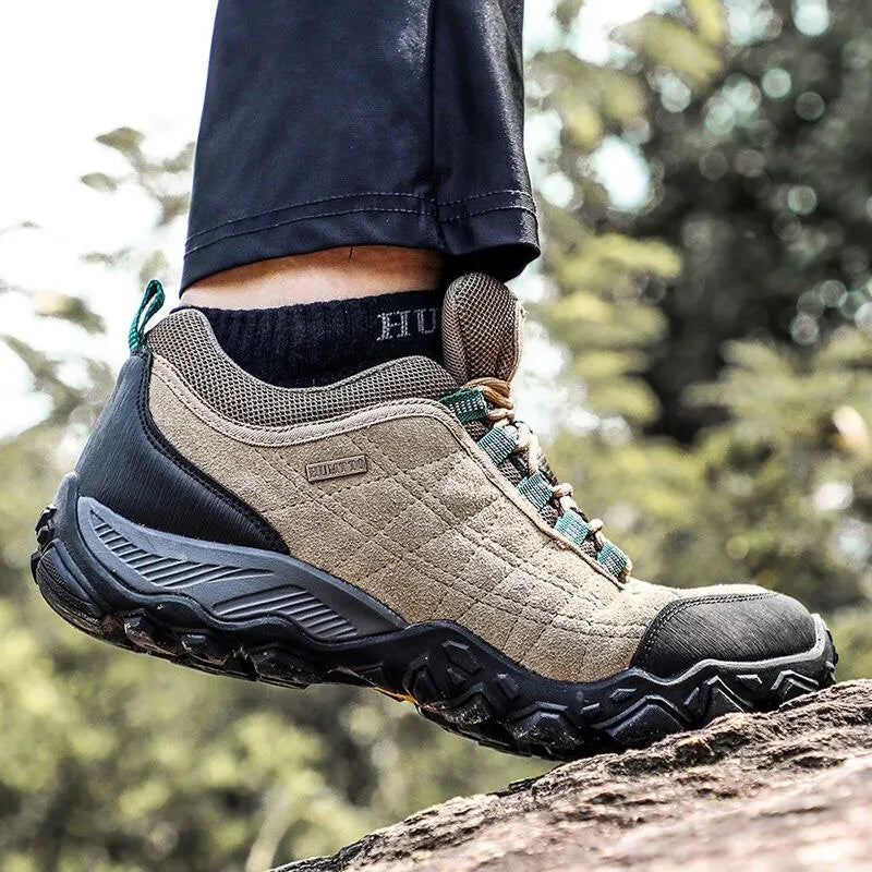 Scarpe Da Trekking Invernali Di Lusso Per Uomo In Pelle Per Arrampicata E Lavoro All Aperto