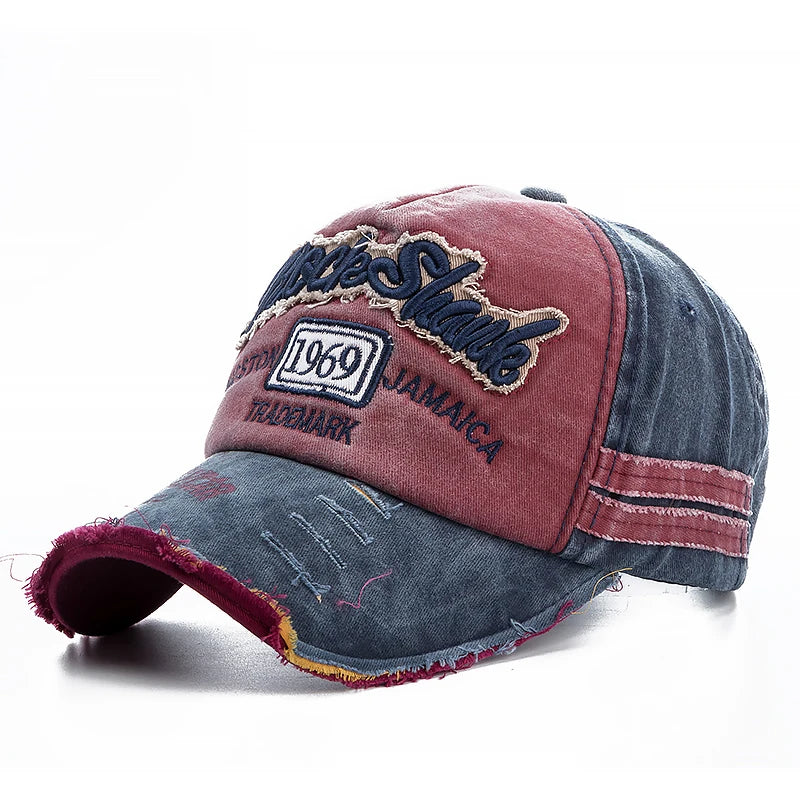 Berretto In Cotone Unisex Rock Shark Protezione Solare Regolabile Stile Cowboy Retrò Alta Qualità