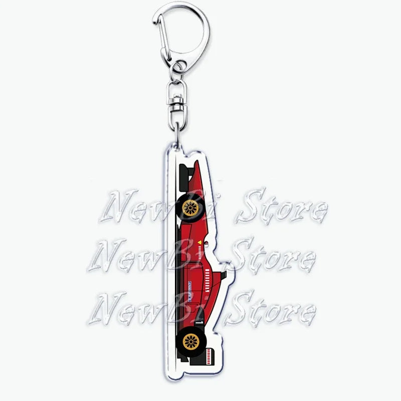 Portachiavi Con Ciondolo Per Auto Da Corsa Popolare Super Cool Per Accessori Borsa Gioielli Regali Fan Amici