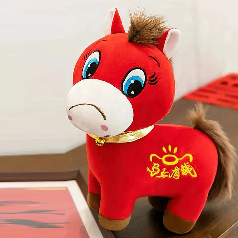 Mascotte Creativa Del Cavallo Anno Nuovo Con Faccia Piangente Decorazione Da Scrivania Regalo Per San Valentino Novità