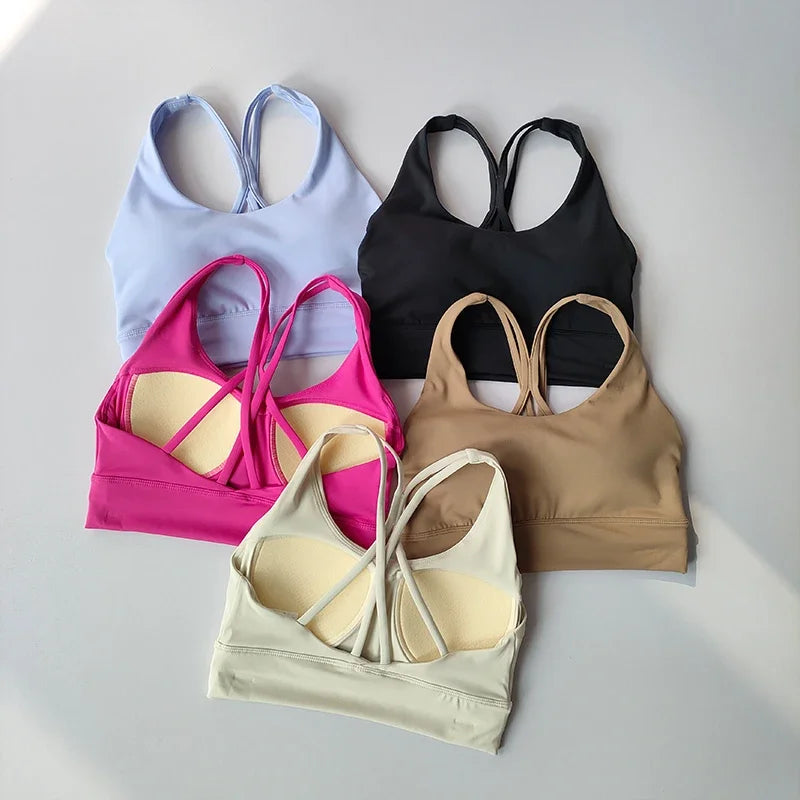 Tuta Da Yoga Donna Con Reggiseno Sportivo Fascia Alta Leggings Dimagranti Set Traspirante