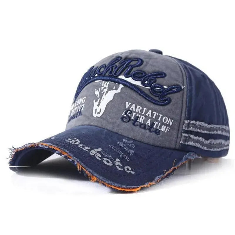 Berretto Da Baseball In Cotone Con Rete Snapback Protezione Solare Unisex Hip Hop Casual Outdoor
