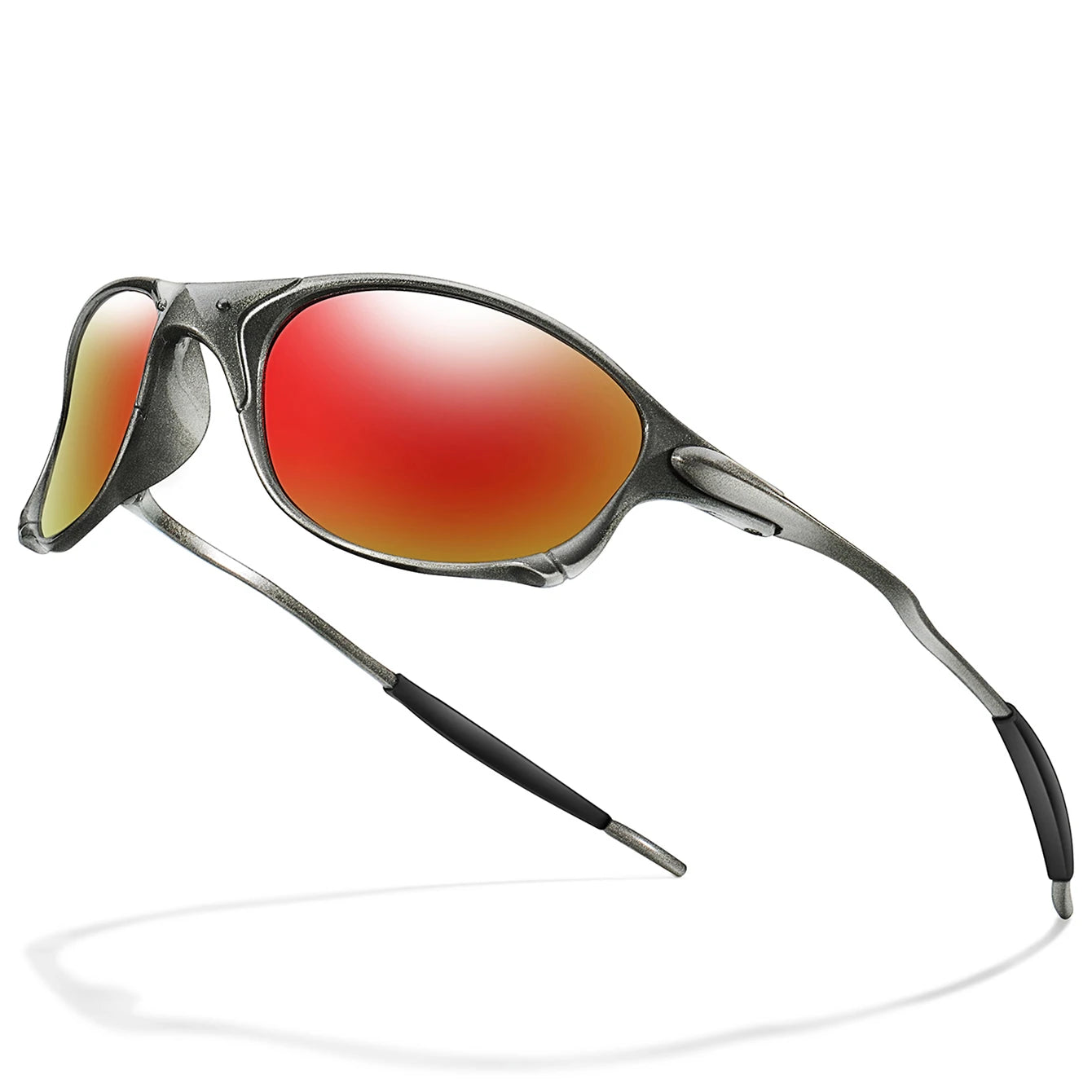 Occhiali Da Sole Ciclismo Unisex LOISRUBY UV400 Lenti Policarbonato Montatura Multicolore Corsa Escursionismo Viaggi