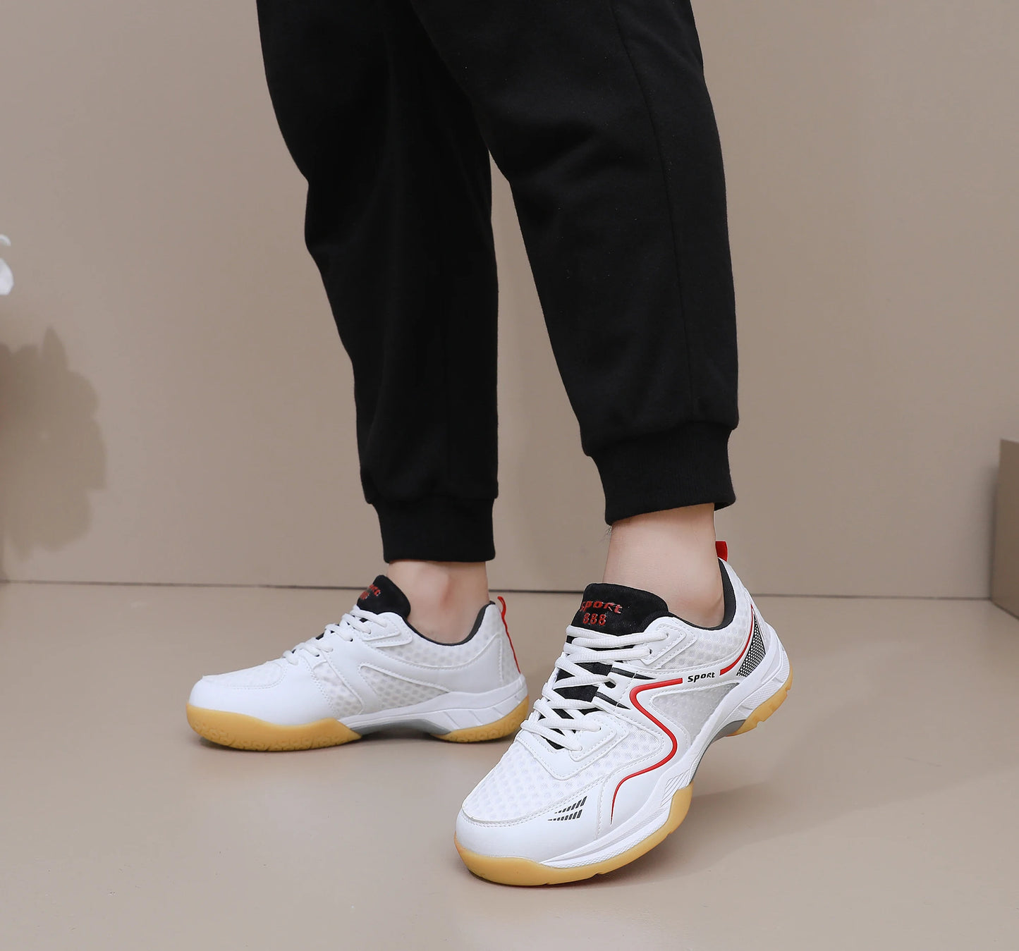 Scarpe da Badminton Professionali Unisex Traspiranti Antiscivolo Ultraleggere Ammortizzanti Corsa da Basket Estive