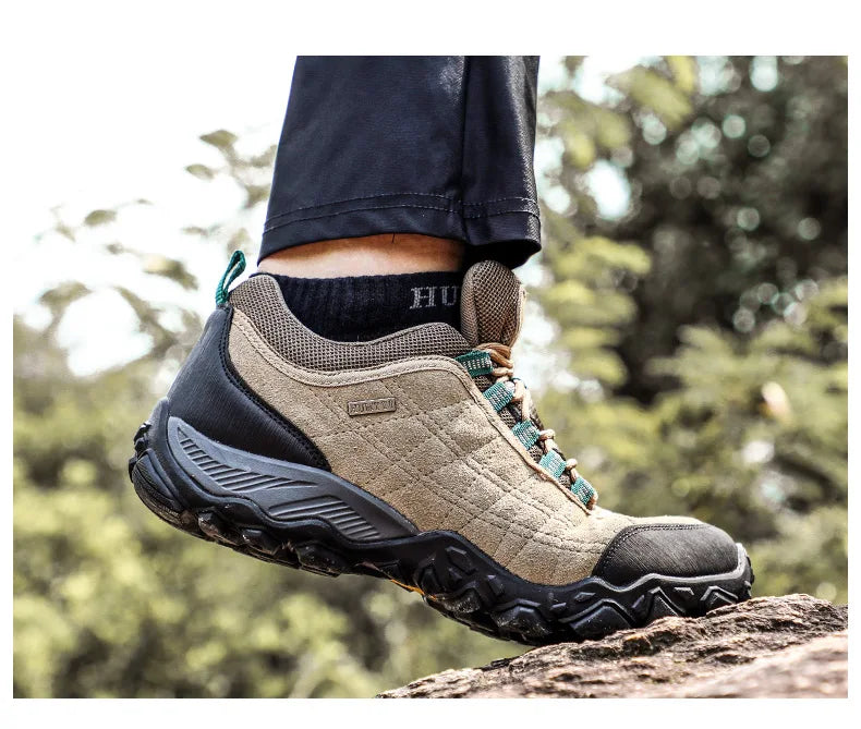 HUMTTO Scarpe Trekking Invernali In Pelle Da Uomo Design Lusso Per All Aperto Traspiranti Aumento Altezza