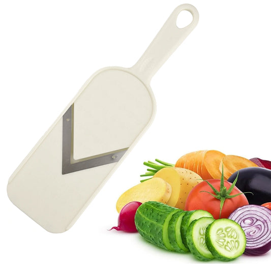 Affettatrice Portatile Vegeta Con Lama A V In Acciaio Inossidabile Impugnatura Ergonomica Per Verdure E Frutta