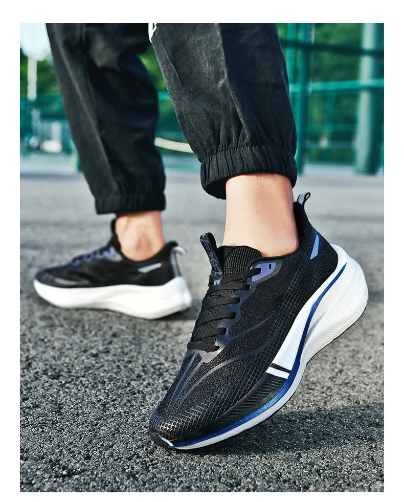 Scarpe da Corsa Sound Friction Rabbit 7PR con Piastra in Carbonio Traspiranti Leggere Sneakers Casual Unisex