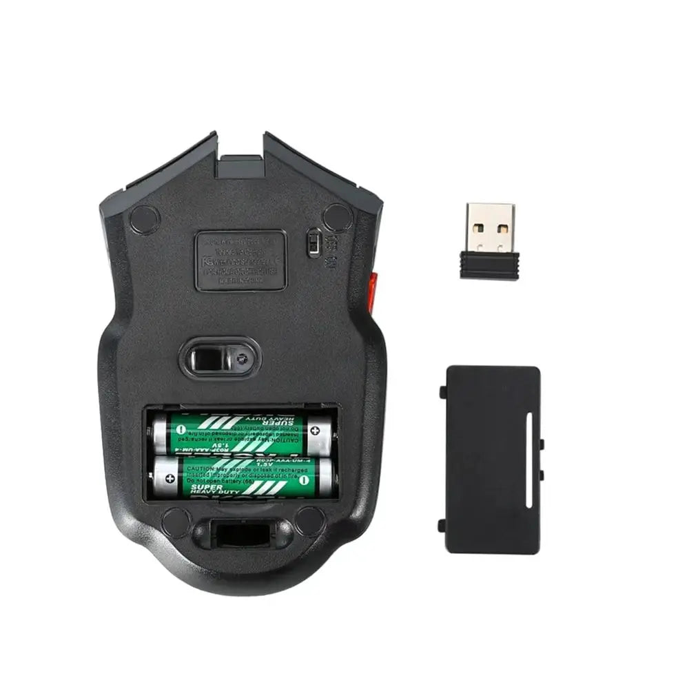 113 Mouse wireless Mouse ottico wireless da 2,4 GHz con ricevitore USB Mouse wireless portatile a 6 pulsanti per laptop