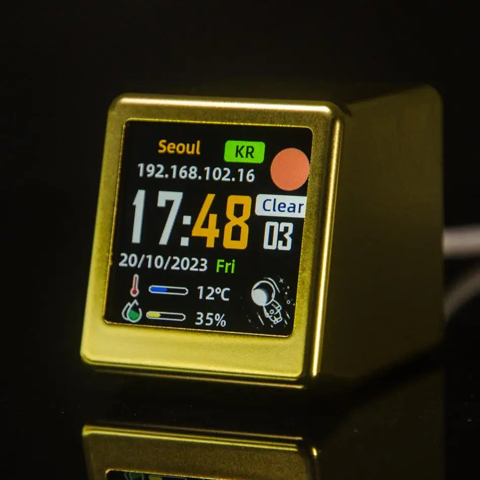 Mini Orologio Da Stazione Meteorologica Da Tavolo Con Calendario Luminova Decorativo Per Sala Giochi Animazioni Carine Fai Da Te